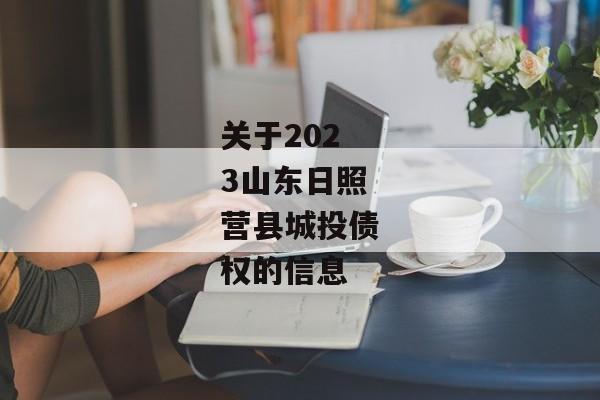 关于2023山东日照营县城投债权的信息