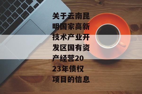 关于云南昆明国家高新技术产业开发区国有资产经营2023年债权项目的信息-第1张图片-信托定融返点网