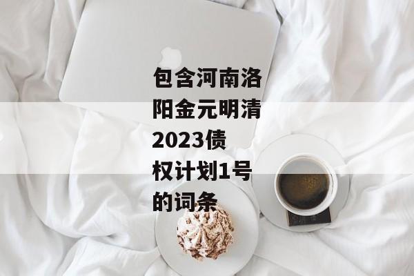 包含河南洛阳金元明清2023债权计划1号的词条