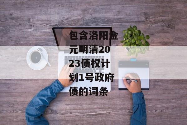 包含洛阳金元明清2023债权计划1号政府债的词条