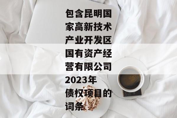 包含昆明国家高新技术产业开发区国有资产经营有限公司2023年债权项目的词条