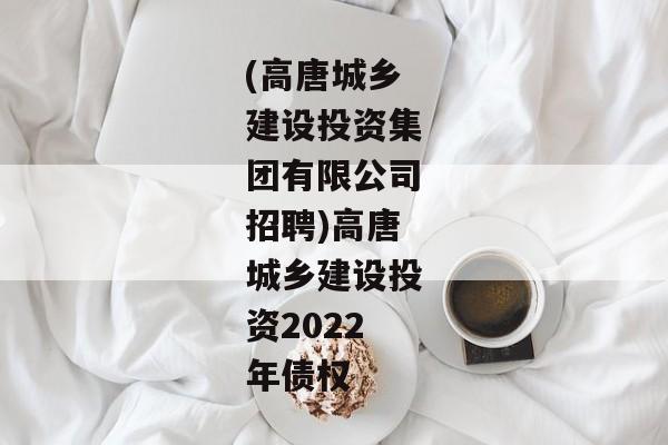 (高唐城乡建设投资集团有限公司招聘)高唐城乡建设投资2022年债权-第1张图片-信托定融返点网