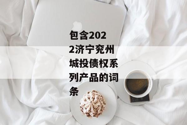 包含2022济宁兖州城投债权系列产品的词条