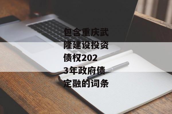 包含重庆武隆建设投资债权2023年政府债定融的词条-第1张图片-信托定融返点网