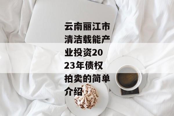 云南丽江市清洁载能产业投资2023年债权拍卖的简单介绍