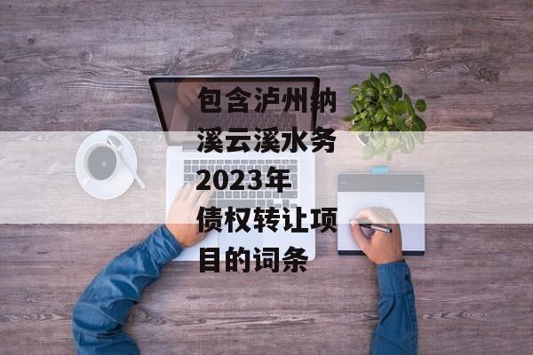 包含泸州纳溪云溪水务2023年债权转让项目的词条-第1张图片-信托定融返点网