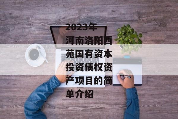 2023年河南洛阳西苑国有资本投资债权资产项目的简单介绍-第1张图片-信托定融返点网