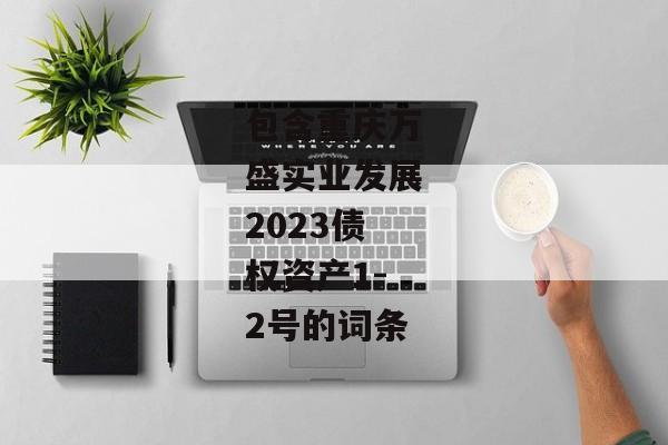 包含重庆万盛实业发展2023债权资产1-2号的词条