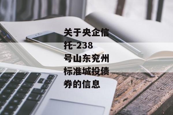 关于央企信托-238号山东兖州标准城投债券的信息-第1张图片-信托定融返点网