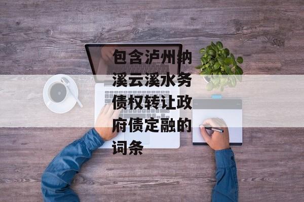 包含泸州纳溪云溪水务债权转让政府债定融的词条