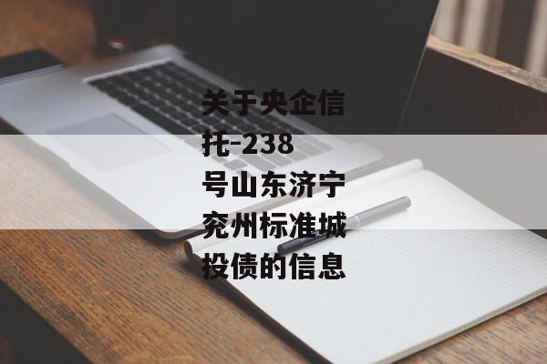 关于央企信托-238号山东济宁兖州标准城投债的信息