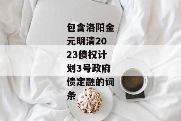 包含洛阳金元明清2023债权计划3号政府债定融的词条