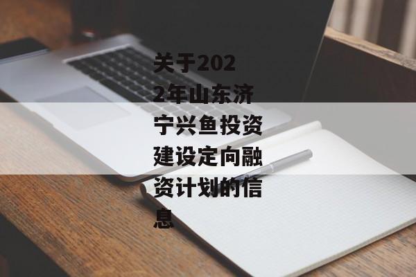 关于2022年山东济宁兴鱼投资建设定向融资计划的信息