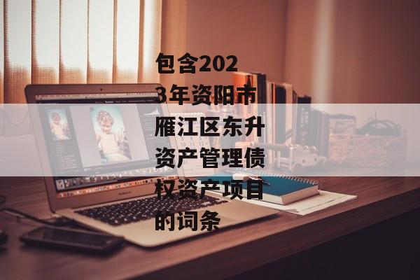 包含2023年资阳市雁江区东升资产管理债权资产项目的词条-第1张图片-信托定融返点网