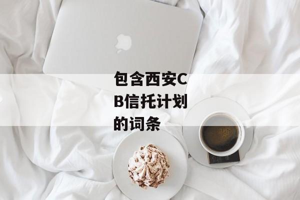 包含西安CB信托计划的词条