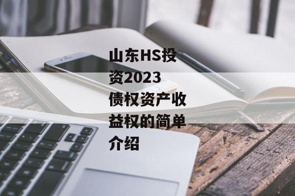 山东HS投资2023债权资产收益权的简单介绍-第1张图片-信托定融返点网