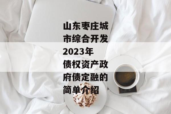 山东枣庄城市综合开发2023年债权资产政府债定融的简单介绍-第1张图片-信托定融返点网