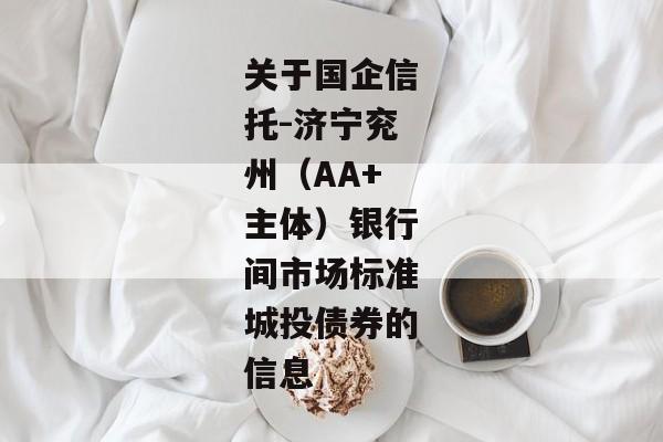 关于国企信托-济宁兖州（AA+主体）银行间市场标准城投债券的信息