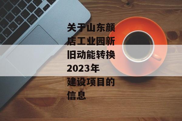 关于山东颜店工业园新旧动能转换2023年建设项目的信息-第1张图片-信托定融返点网