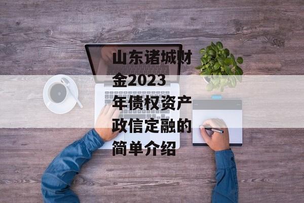 山东诸城财金2023年债权资产政信定融的简单介绍-第1张图片-信托定融返点网