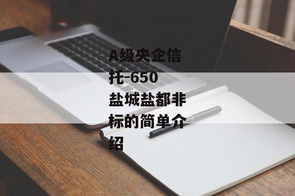 A级央企信托-650盐城盐都非标的简单介绍