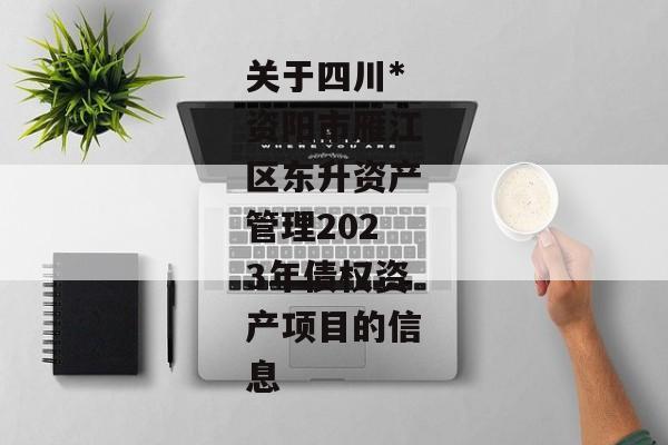 关于四川*资阳市雁江区东升资产管理2023年债权资产项目的信息-第1张图片-信托定融返点网