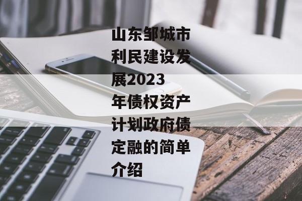 山东邹城市利民建设发展2023年债权资产计划政府债定融的简单介绍-第1张图片-信托定融返点网