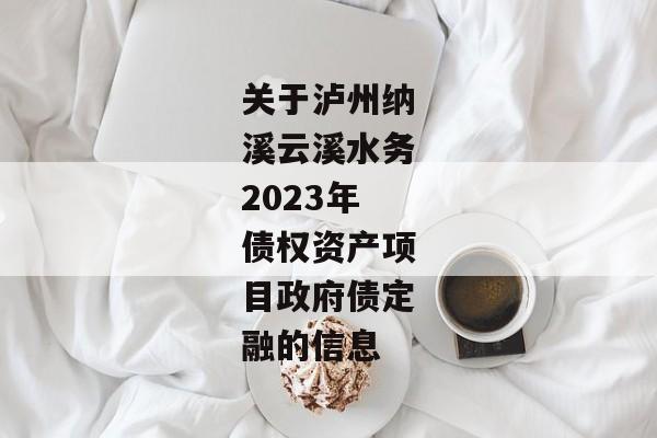 关于泸州纳溪云溪水务2023年债权资产项目政府债定融的信息-第1张图片-信托定融返点网