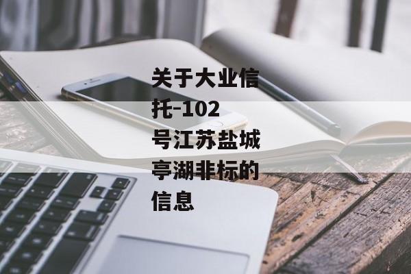 关于大业信托-102号江苏盐城亭湖非标的信息-第1张图片-信托定融返点网