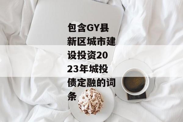 包含GY县新区城市建设投资2023年城投债定融的词条