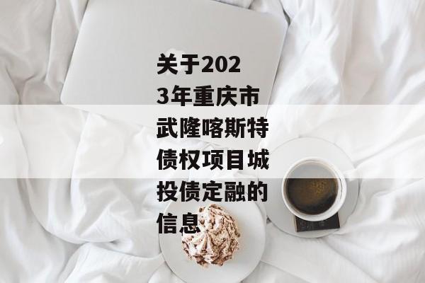 关于2023年重庆市武隆喀斯特债权项目城投债定融的信息